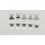 Alps SKCM Black Switch Contact Leaf OEM Replacement Lot of 10