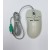 Vintage Key Tronic P801 PS2 3 Button Ball Mouse Scroll Wheel Beige
